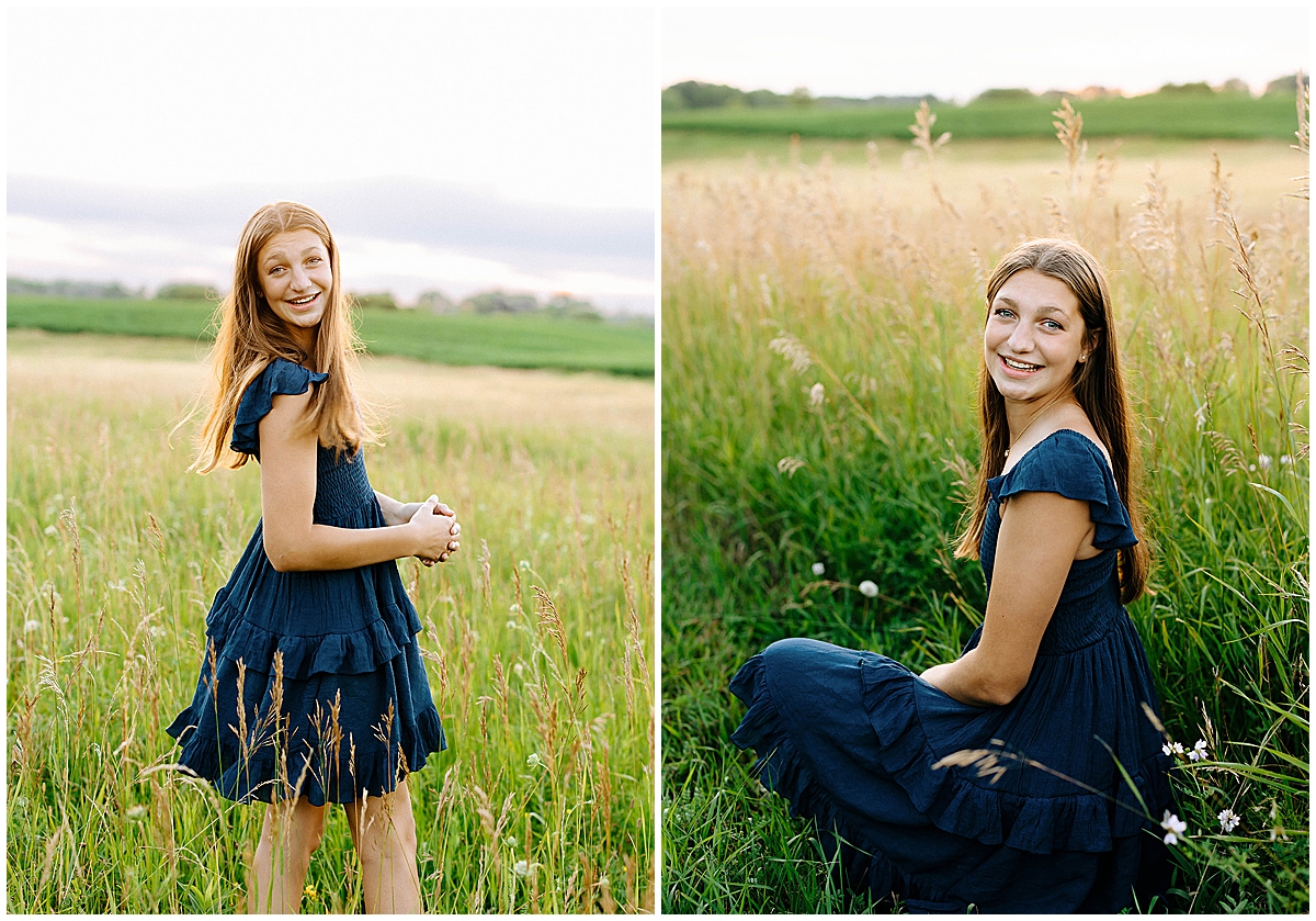 Wisconsin Senior Photos of Zoe by Brittany Sue Photography
